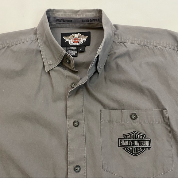 NWOT Harley-Davidson Long Sleeve Button Up Shirt - Picture 2 of 10